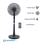 Quạt đứng Hitachi LF-D6RCGM (Xám) 24W Inverter tiết kiệm điện