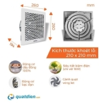 Quạt hút âm trần có ống dẫn Nanoco NCV1520-C