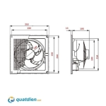 Quạt hút âm trần Panasonic FV-15TGU6