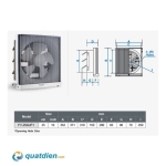 Quạt hút bếp gắn tường Panasonic FV-25AUF1
