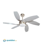 Quạt trần Benny Milano BF-C52B6(B) màu mental 6 cánh đèn Led