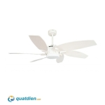 Quạt trần Benny Milano F-C52B6(W) 6 cánh có đèn LED