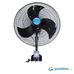 Quạt treo tường công nghiệp Chinghai W20B cánh đen 132W