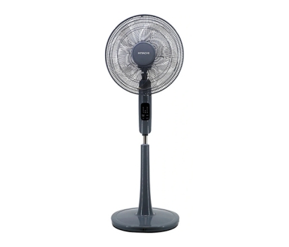 Quạt đứng Hitachi LF-A6RCGN (Xám) 16 inch 5 cánh có remote