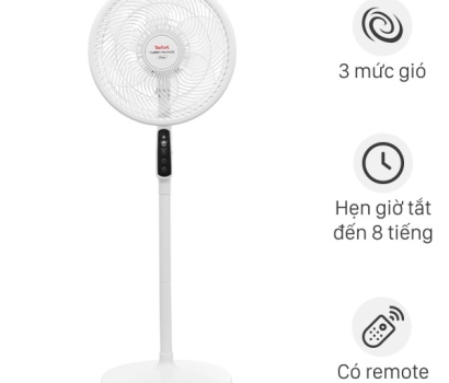 Quạt đứng TEFAL TB Silence Plus VH689690 – Cánh Trắng