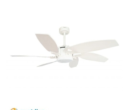 Quạt trần Benny Milano F-C52B6(W) 6 cánh có đèn LED