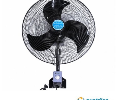 Quạt treo tường công nghiệp Chinghai W20B cánh đen 132W