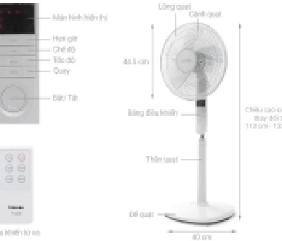 Quạt đứng có remote Toshiba F-LSA20