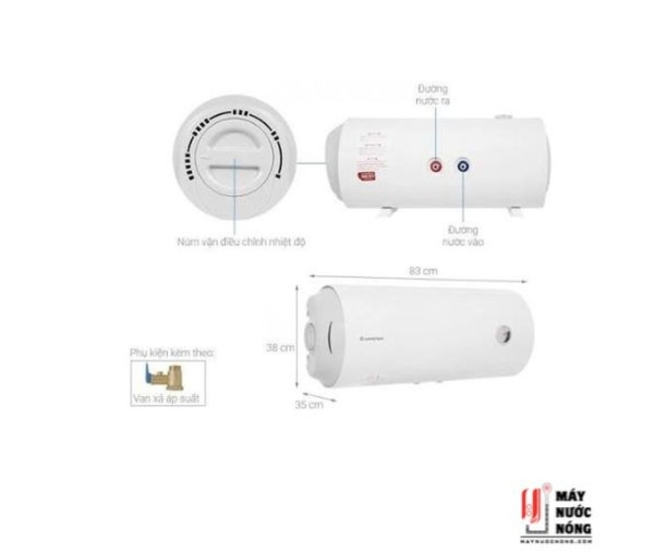 Máy nước nóng gián tiếp Ariston Pro R 50 V 2.5 FE