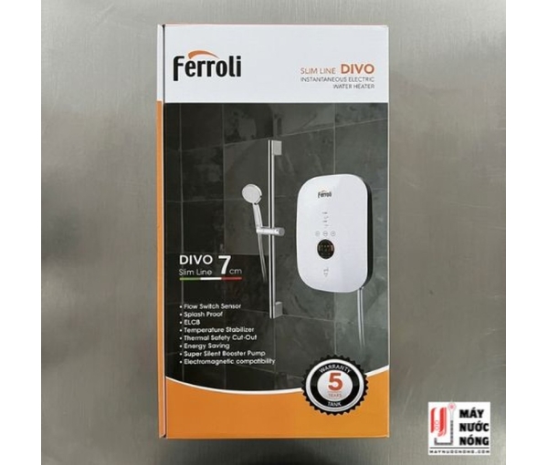 Máy nước nóng trực tiếp Ferroli DIVO SSN