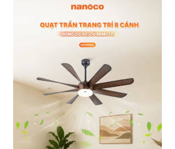 Quạt trần Nanoco 8 cánh NCFD6089L