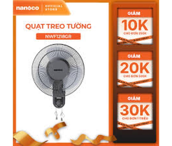 Quạt treo cơ B3 Nanoco NWF1218GR