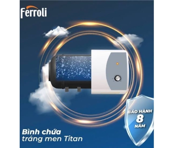 Máy Nước Nóng Ferroli Trevi ME 2500W – Bình nước nóng gián tiếp