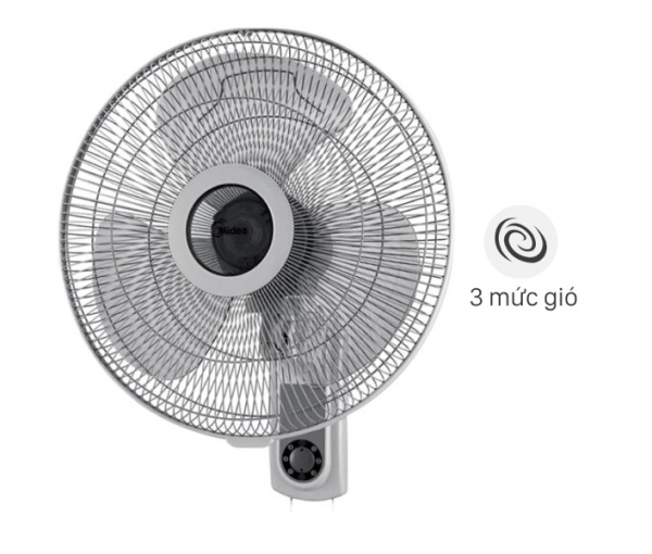 Quạt treo tường Midea 3 cánh FW40-6H 55W Quạt treo tường Midea 3 cánh FW40-6H 55W