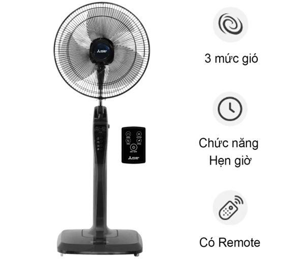 Quạt đứng Mitsubishi LV16-RB Quạt đứng Mitsubishi LV16-RB