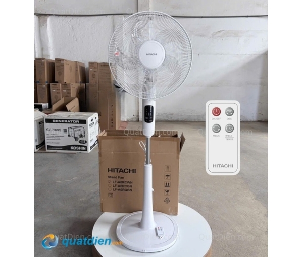 Quạt đứng Hitachi LF-A6RCWN có remote