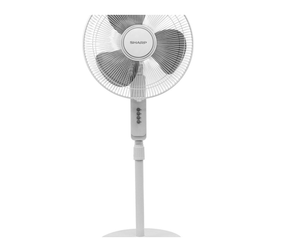 Quạt Đứng Sharp Có Điều Khiển PJ-S40MV-LG Xám