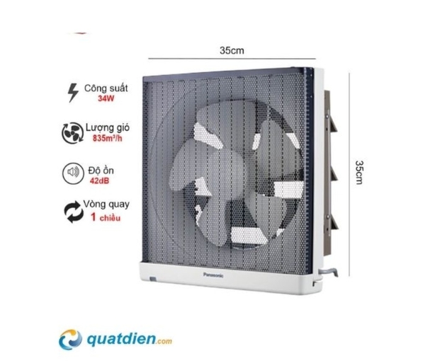 Quạt hút bếp gắn tường Panasonic FV-25AUF1