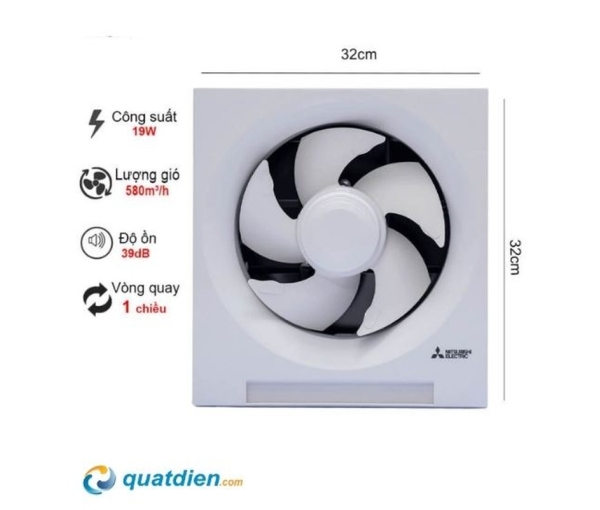 Quạt hút gắn tường Mitsubishi EX-20SH5T/EX-20SH7T