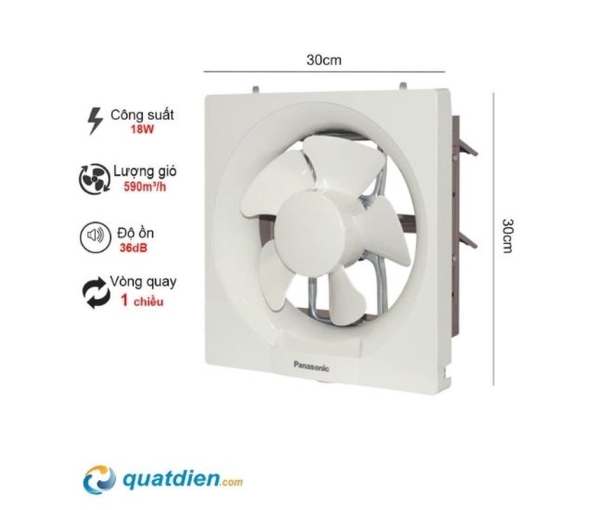 Quạt hút gắn tường Panasonic FV-20AU1