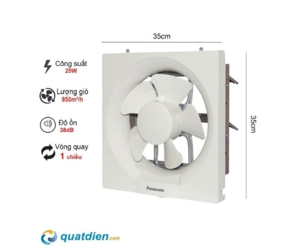 Quạt hút gắn tường Panasonic FV-25AU1