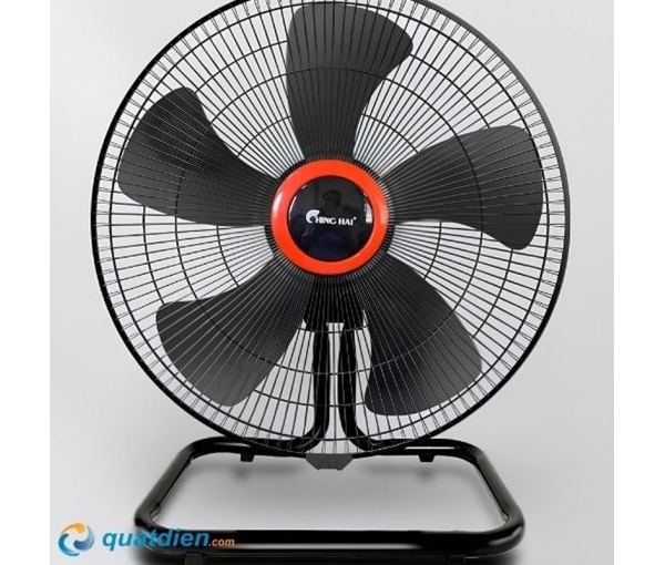 Quạt sàn Chinghai FF917 5 cánh đen 75W