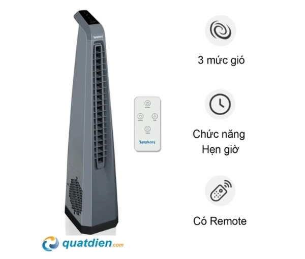Quạt tháp Symphony SPN-23I/W cao cấp