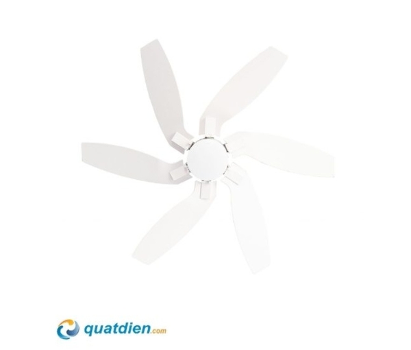 Quạt trần Benny Milano F-C52B6(W) 6 cánh có đèn LED