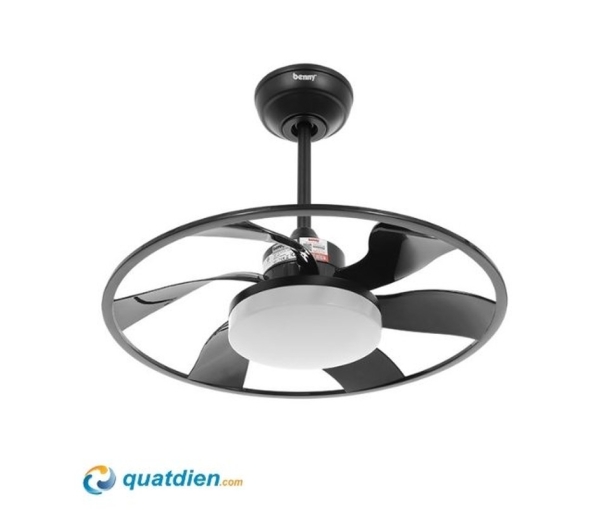 Quạt trần Benny XUFO22T 18W có đèn LED