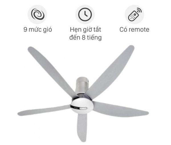 Quạt  trần 5 cánh Panasonic F-60TAN có remote  Quạt  trần 5 cánh Panasonic F-60TAN có remote