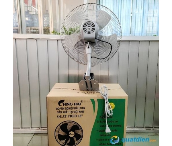 Quạt treo tường Chinghai W2518 5 cánh nhựa 128W
