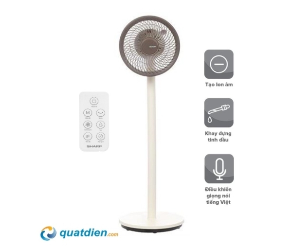Quạt tuần hoàn Sharp PJ-CD227V-W 24W DC