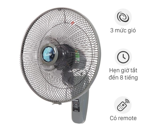  Quạt treo tường Mitsubishi W16 3 Options