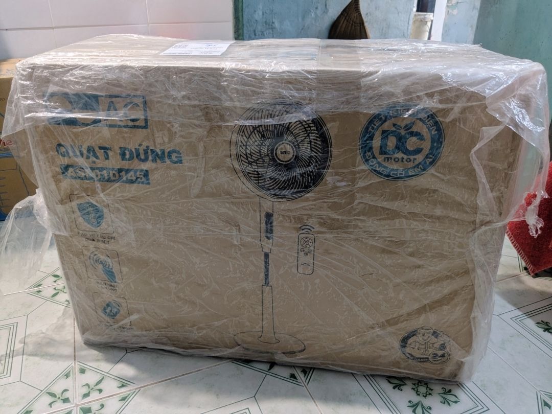 Ảnh review Quạt đứng AC ASF01D145 động cơ DC Inverter 16W từ khách hàng 2