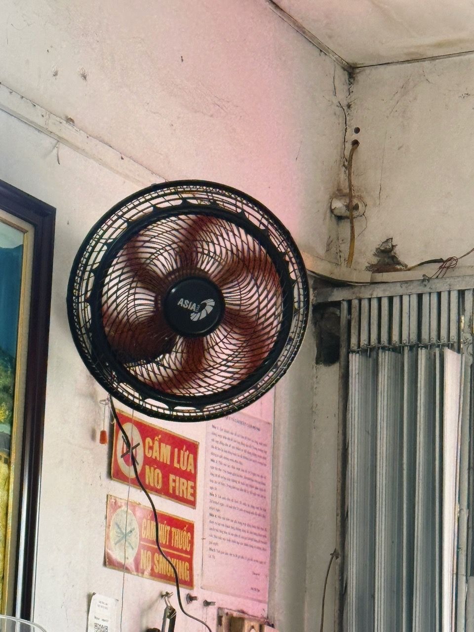 Ảnh review Quạt treo tường Asia Turbo Plus VY637892 từ khách hàng 3